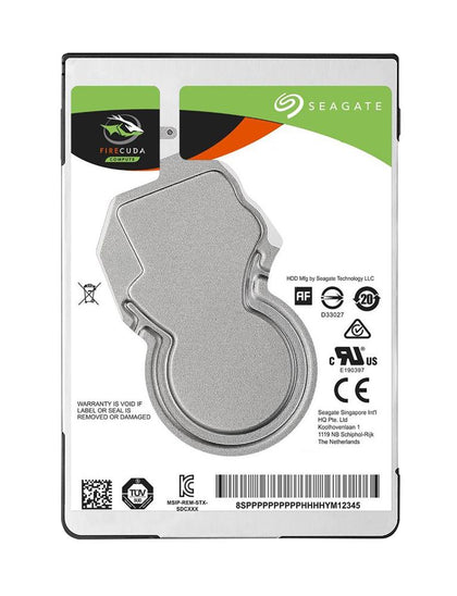 ST2000LX001 | Seagate FireCuda 2TB 5400RPM SATA 6GB/s 128MB Cache (512e) 8GB NAND SSD 2.5-inch Hybrid Hard Drive
