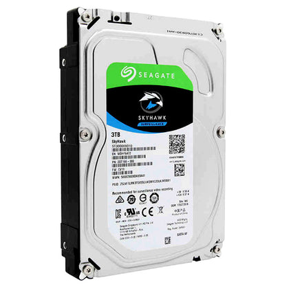 ST3000VX010 | Seagate SkyHawk 3TB 7200RPM SATA 6GB/s 64MB Cache 3.5-inch Hard Drive