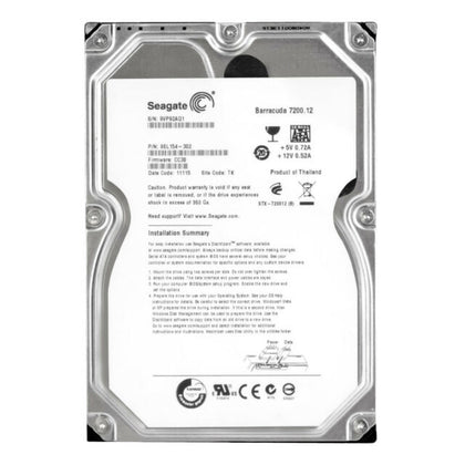 ST3100528AS Seagate Barracuda 7200.12 1TB 7200RPM SATA 3GB/s 32MB Cache 3.5-inch Hard Drive