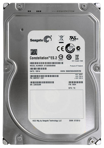 ST32000645NS Seagate Constellation ES.2 2TB 7200RPM SATA 6GB/s 64MB Cache 3.5-inch Hard Drive