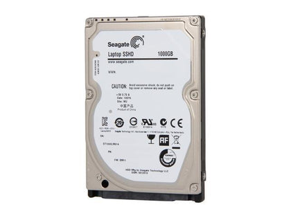 STBD1000400 | Seagate Laptop SSHD 1TB 5400RPM SATA 6GB/s 64MB Cache 8GB SSD 2.5-inch Hybrid Hard Drive