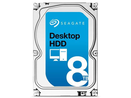 STBD8000400 | Seagate Desktop HDD 8TB 7200RPM SATA 6Gb/s 256MB Cache (512e) 3.5-inch Hard Drive