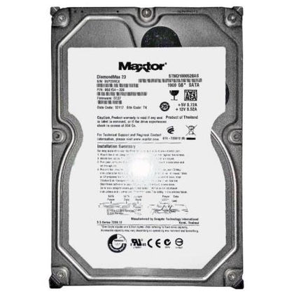 STM31000528AS Seagate DiamondMax 23 1TB 7200RPM SATA 3Gbps 32MB Cache 3.5-inch Internal Hard Drive