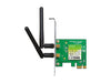 TL-WN881ND | TP-Link TL-WN881ND Wireless N300 PCI Express Adapter ships with both full height and low profile brackets