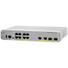 WS-C2960CX-8PC-L Cisco 10-Port 10/100/1000 (PoE+) Managed Gigabit Ethernet Switch with 2 SFP Ports & 2 Ethernet Ports