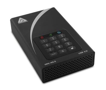 ADT-3PL256F-3000 | Apricorn Aegis Padlock DT 3TB USB 3.0 (AES-256 FISP 140-2) 3.5-inch External Hard Drive