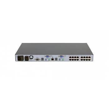 AF601A HP AF601A 2x1x16 IP Console Switch with Virtual Media 16 x 2 16 x RJ-45 Keyboard/Mouse/Video 1U Rack-mountable