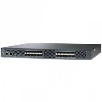 AG647A HP MDS 9124 Fabric Switch 16 Ports 4Gb Fibre Channel 1U Rackmountable