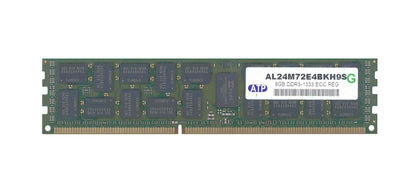 AL24M72E4BKH9S | ATP 8GB DDR3-1333MHz PC3-10600 ECC Registered CL9 240-Pin DIMM 1.35V Dual Rank Memory Module