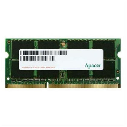 AS04GFA60CATBGJ | Apacer 4GB DDR3 SoDimm Non ECC PC3-12800 1600Mhz 2Rx8 Memory