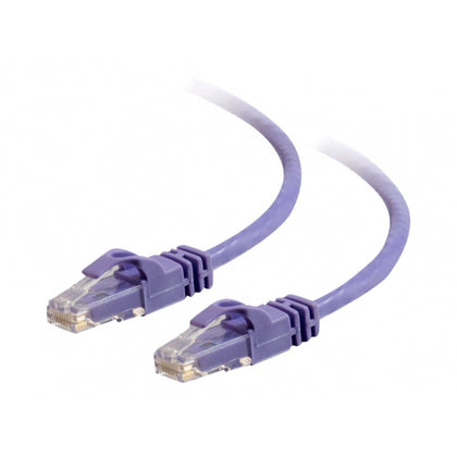 83632 | C2G Cat6 Booted Unshielded (UTP) Network Patch Cable Patch cable RJ-45 (M) to RJ-45 (M) 1.5 m UTP CAT 6 molded, snagless, stranded purple