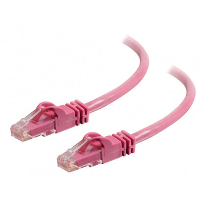 83594 | C2G Cat6 Booted Unshielded (UTP) Network Patch Cable Patch cable RJ-45 (M) to RJ-45 (M) 10 m UTP CAT 6 molded, snagless, stranded pink