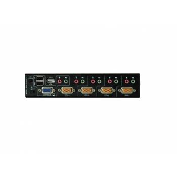 B006-VUA4-K-R | Tripp-Lite 4-Port KVM Audio Switch