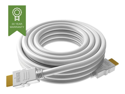TC 1MHDMI | Vision Techconnect HDMI with Ethernet Cable HDMI (M) to HDMI (M) 1 m White 4K support
