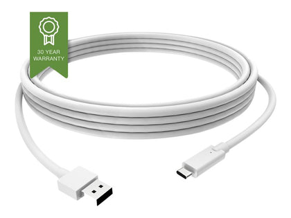 TC 2MUSBCA | Vision USB Cable USB-C (M) to USB Type A (M) USB 3.1 3 A 2 m White