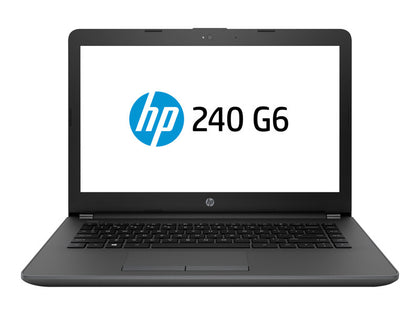 4BD06EA#ABU | HP 240 G6 Core i5 7200U / 2.5GHz Win 10 Pro 64-bit 8GB RAM 256GB SSD DVD-Writer 14" TN 1366 x 768 (HD) HD Graphics 620 Laptop
