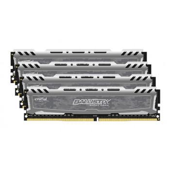 BLS4K16G4D240FSB | Crucial 64GB Kit (4 X 16GB) PC4-19200 non-ECC Unbuffered DDR4-2400MHz CL17 288-Pin DIMM 1.2V Dual Rank Memory