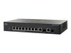 SRW208G-K9-G5 Cisco Small Business SF302-08 Switch L3 Managed 8 x 10/100 + 2 x combo Gigabit SFP desktop