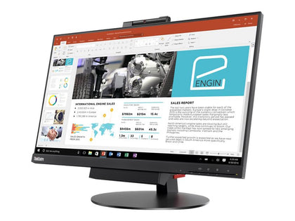 10QYPAT1UK | Lenovo ThinkCentre Tiny-in-One 24 Gen 3 LED monitor 23.8" (23.8" viewable) 1920 x 1080 Full HD (1080p) IPS 250 cd/m² 1000:1 4 ms DisplayPort speakers Black