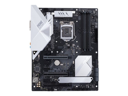 PRIME Z370-A II | Asus PRIME Z370-A II Motherboard ATX LGA1151 Socket Z370 USB 3.1 Gen 1 USB-C Gen2 USB 3.1 Gen 2 Gigabit LAN onboard graphics (CPU required) HD Audio (8-channel)