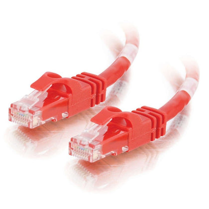 83447 | C2G Cat6 Booted Unshielded (UTP) Network Patch Cable Patch cable RJ-45 (M) to RJ-45 (M) 1.5 m UTP CAT 6 molded, snagless, stranded red