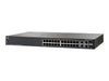 SF300-24PP-K9-UK Cisco Small Business SF300-24PP Switch L3 Managed 24 x 10/100 (PoE+) + 2 x combo Gigabit SFP + 2 x 10/100/1000 desktop Rack-Mountable PoE+ (180 W)