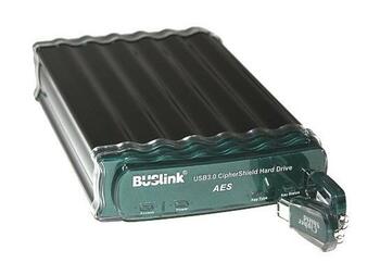 CSE-8T-SU3 | Buslink CipherShield Triple Interface 8TB eSATA 3Gbps USB 2.0/3.0 (AES-256 FIPS 140-2) External Hard Drive