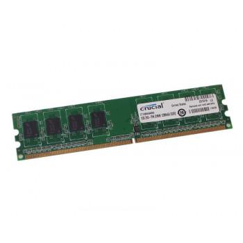CT12864AA800.M16FG | Crucial 1GB PC2-6400 non-ECC Unbuffered DDR2-800MHz CL6 240-Pin DIMM 1.8V Memory