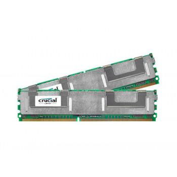 CT1326874 | Crucial Technology 8GB Kit (2 X 4GB) PC2-5300 Fully Buffered DDR2-667MHz CL5 240-Pin DIMM 1.8V Memory Upgrade for Supermicro SuperServer 6015W-NiB / 6015W-Ni System