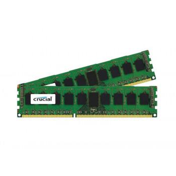 CT2722768 | Crucial Technology 16GB Kit (2 X 8GB) PC3-12800 ECC Registered DDR3-1600MHz CL11 240-Pin DIMM 1.35V Low Voltage Dual Rank Memory Upgrade for Tyan B8812F48W8HR System