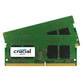 CT2K8G4SFS824A | Crucial 16GB Kit (2 X 8GB) PC4-19200 non-ECC Unbuffered DDR4-2400MHz CL17 260-Pin SODIMM 1.2V Single Rank Memory