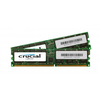 CT2KIT12872Y40B | Crucial Technology 2GB Kit (2 X 1GB) PC3200 ECC Registered DDR-400MHz CL3 184-Pin DIMM 2.5V Memory