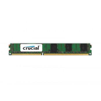 CT4223893 | Crucial Technology 8GB PC3-12800 ECC Registered DDR3-1600MHz CL11 240-Pin DIMM 1.35V Low Voltage Dual Rank Very Low Profile (VLP) Memory Module Upgrade for Supermicro 2027TR-H70RF+ System