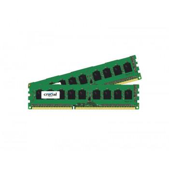CT4270616 | Crucial 8GB Kit (2 x 4GB) PC3-12800 ECC Unbuffered DDR3-1600MHz CL11 240-Pin DIMM 1.35V Low Voltage Single Rank Memory Upgrade for Dell PowerEdge R415