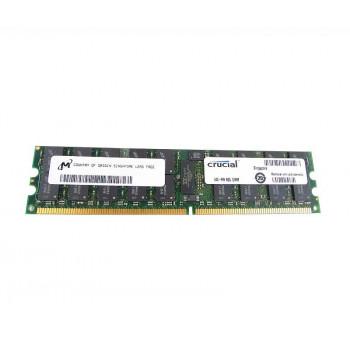 CT51272AB667.36FE | Crucial Technology 4GB PC2-5300 ECC Registered DDR2-667MHz CL5 240-Pin DIMM 1.8V Dual Rank Memory Module