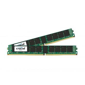CT7137546 | Crucial Technology 32GB Kit (2 X 16GB) PC4-19200 ECC Registered DDR4-2400MHz CL17 288-Pin DIMM 1.2V Single Rank Very Low Profile (VLP) Memory Upgrade for Supermicro SuperServer 2028R-C1RT System