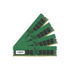 CT8018225 | Crucial Technology 16GB Kit (4 X 4GB) PC4-19200 ECC Unbuffered DDR4-2400MHz CL17 288-Pin DIMM 1.2V Single Rank Memory Upgrade for Supermicro SuperServer 5018D-FN4T System