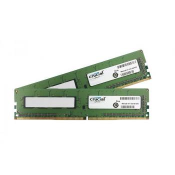 CT8029715 | Crucial 16GB Kit (2 x 8GB) PC4-19200 non-ECC Unbuffered DDR4-2400MHz CL17 288-Pin DIMM 1.2V Single Rank Memory upgrade for Supermicro X11SSZ-QF