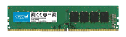 CT8G4DFS8213 | Crucial 8GB PC4-17000 non-ECC Unbuffered DDR4-2133MHz CL15 288-Pin DIMM 1.2V Dual Rank Memory