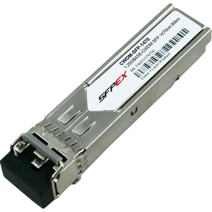 CWDM-SFP-1470 Cisco Single-mode 1Gbps 1000Base-CWDM Fiber 80km 1470nm Duplex LC Connector SFP Network Transceiver Module