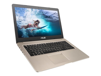 N580GD-DM230T | ASUS VivoBook Pro 15 N580GD-DM230T Core i7 8750H / 2.2GHz Win 10 Home 64-bit 8GB RAM 1 TB HDD (16GB SSD cache) 15.6" 1920 x 1080 (Full HD) NVIDIA GeForce GTX 1050 802.11ac Laptop