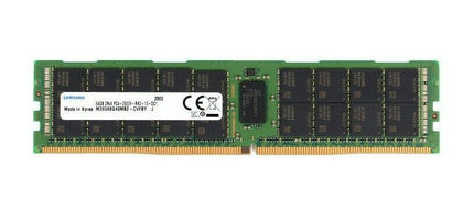 M393A8G40MB2-CVFC0 Samsung 64GB DDR4 2933MHz PC4-23400 Reg ECC CL21 DIMM 1.2V Quad Rank Memory Module