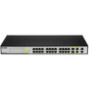 DES-1228P | D-Link Web Smart 24-Port PoE 10/100 + (4) 1000Base-T Ports + 2 Combo Ports Switch