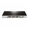 DES-3200-28P | D-Link xStack 28-Ports PoE Managed Fast Ethernet Switch 24 Ethernet Ports and 4 Combo Gigabit SFP Ports