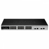 DES-3526 | D-Link 24-Port 10/100Mbps Stackable Layer 2 Managed Switch with 2 Gigabit Combo Base-T/ SFP Ports