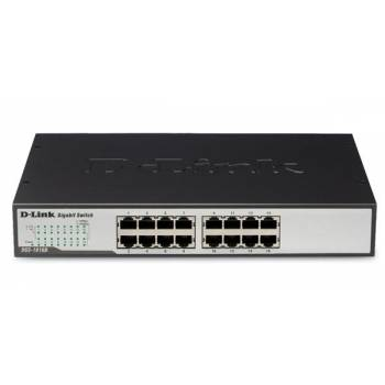 DGS-1016D | D-Link 16-Port x 10/ 100/ 1000Base-T Unmanaged Layer 2 Switch