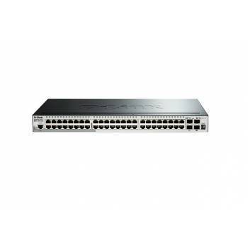 DGS-1510-52 | D-Link 38.4W 52-Port 10/100/1000Base-T Layer-3 Managed Stackable Gigabit Ethernet Switch Rack-Mountable