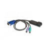 DSRIQ-PS2 | Avocent KVM 6 PIN PS/2 HD-15 (M) RJ-45 (F) DSRIQ Server Interface Module