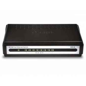 DSS-8E | D-Link DSS-8E 8 Port 10/100 Desktop Switch 8 Ports