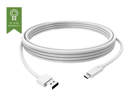 TC 3MUSBCA | Vision USB Cable USB Type A (M) to USB-C (M) USB 3.0 3 A 3 m White
